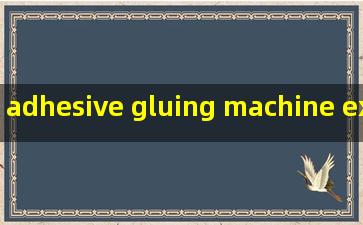 adhesive gluing machine exporter